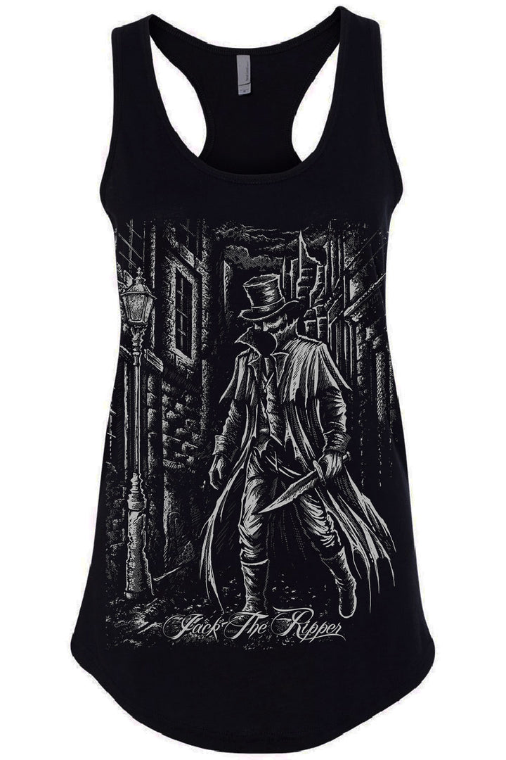 victorian goth jack the ripper tank top