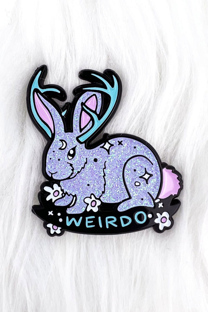 Jackalope Enamel Pin