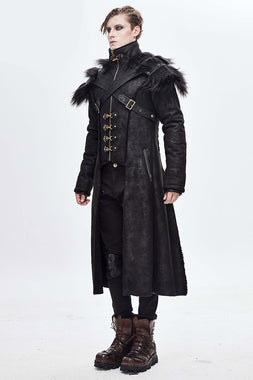 Black Infantry Winter Coat