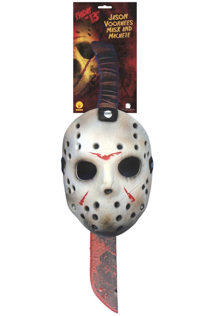 Jason Voorhees Mask & Machete Set - toys - VampireFreaks - Rubies