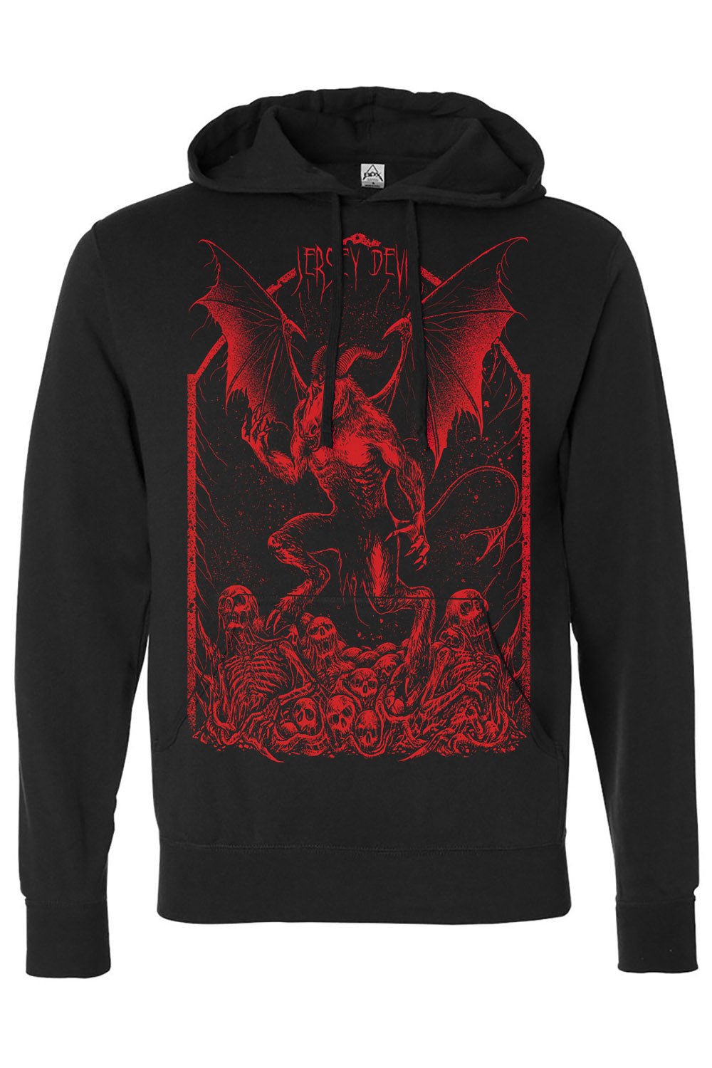 Jersey Devil Hoodie [Zipper or Pullover] - mens outerwear - VampireFreaks - VampireFreaks