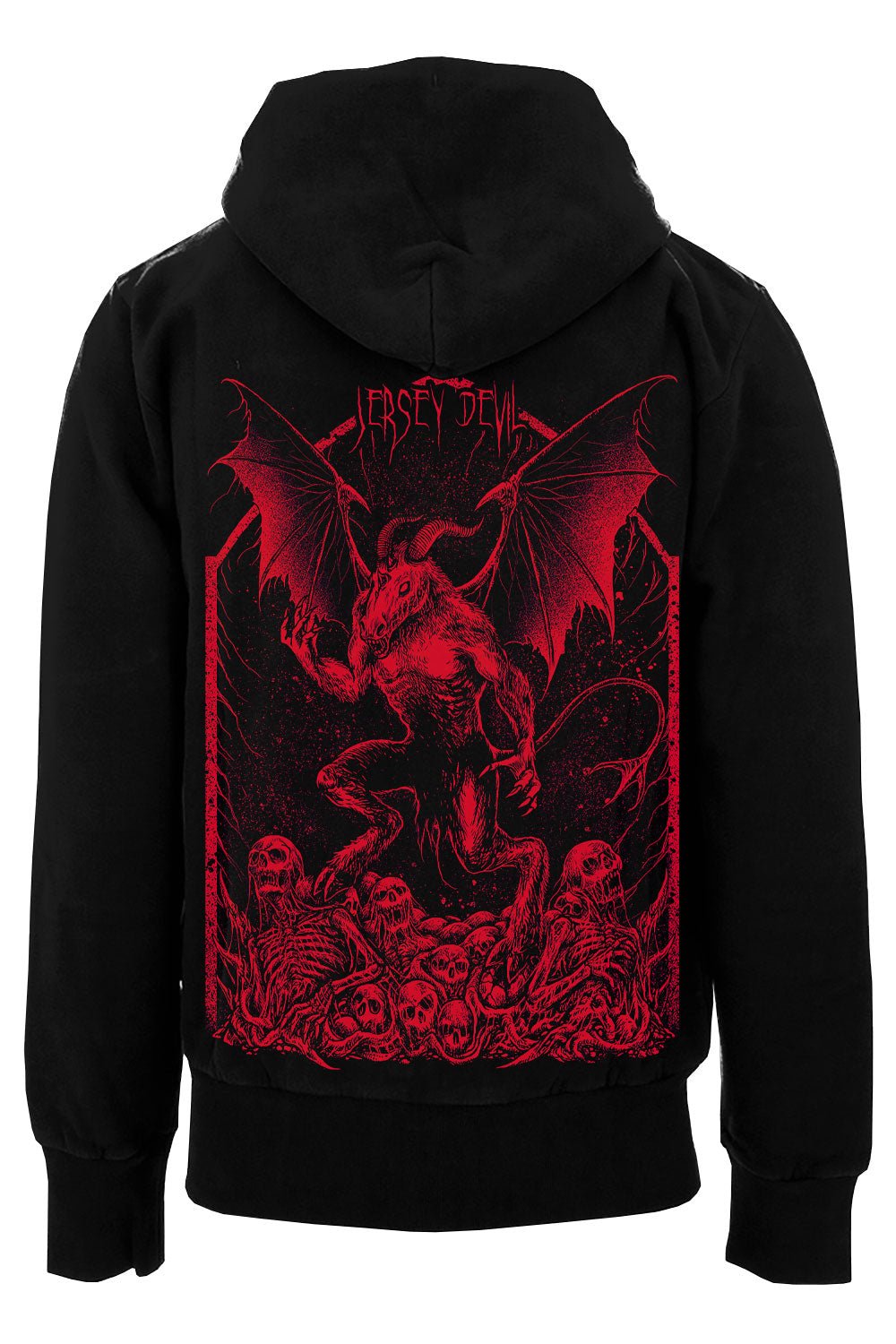 Jersey Devil Hoodie [Zipper or Pullover] - mens outerwear - VampireFreaks - VampireFreaks