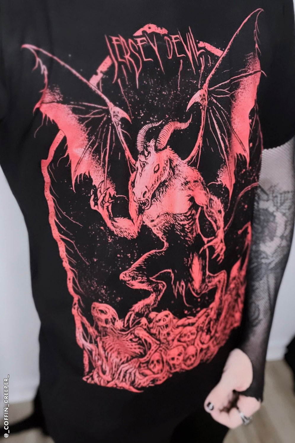 Jersey Devil T-shirt - graphic t-shirt - VampireFreaks - VampireFreaks