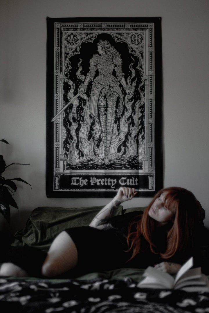 Joan Of Arc Tapestry - housewares - VampireFreaks - The Pretty Cult