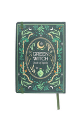 Back view of Green Witch A5 Notebook from Something Different