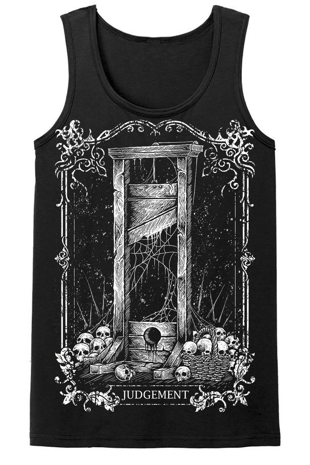 Judgement Guillotine Tarot Card T-shirt - graphic t-shirt - VampireFreaks - VampireFreaks