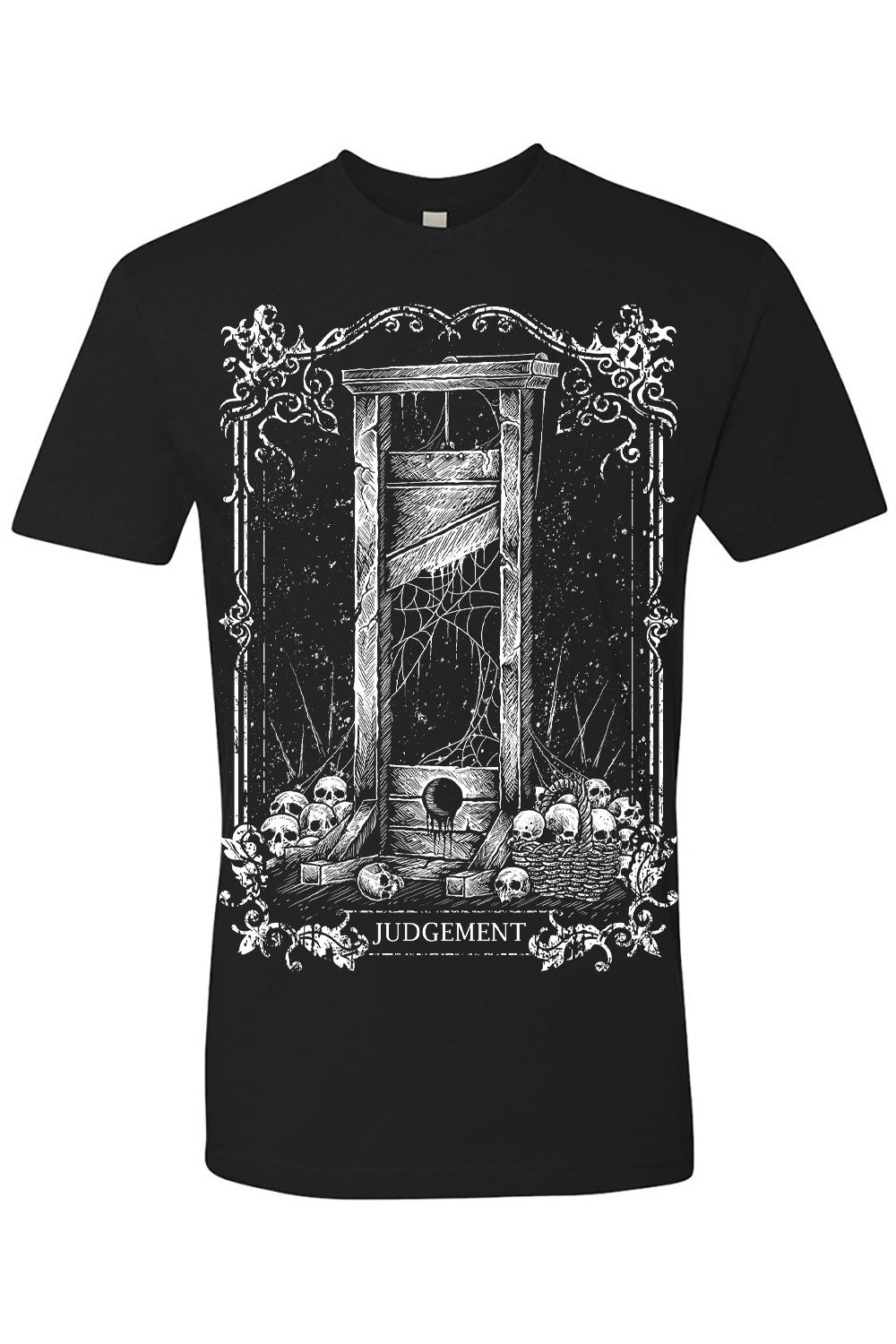 Judgement Guillotine Tarot Card T-shirt - graphic t-shirt - VampireFreaks - VampireFreaks