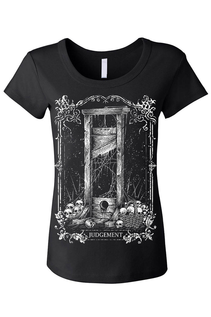 Judgement Guillotine Tarot Card T-shirt - graphic t-shirt - VampireFreaks - VampireFreaks