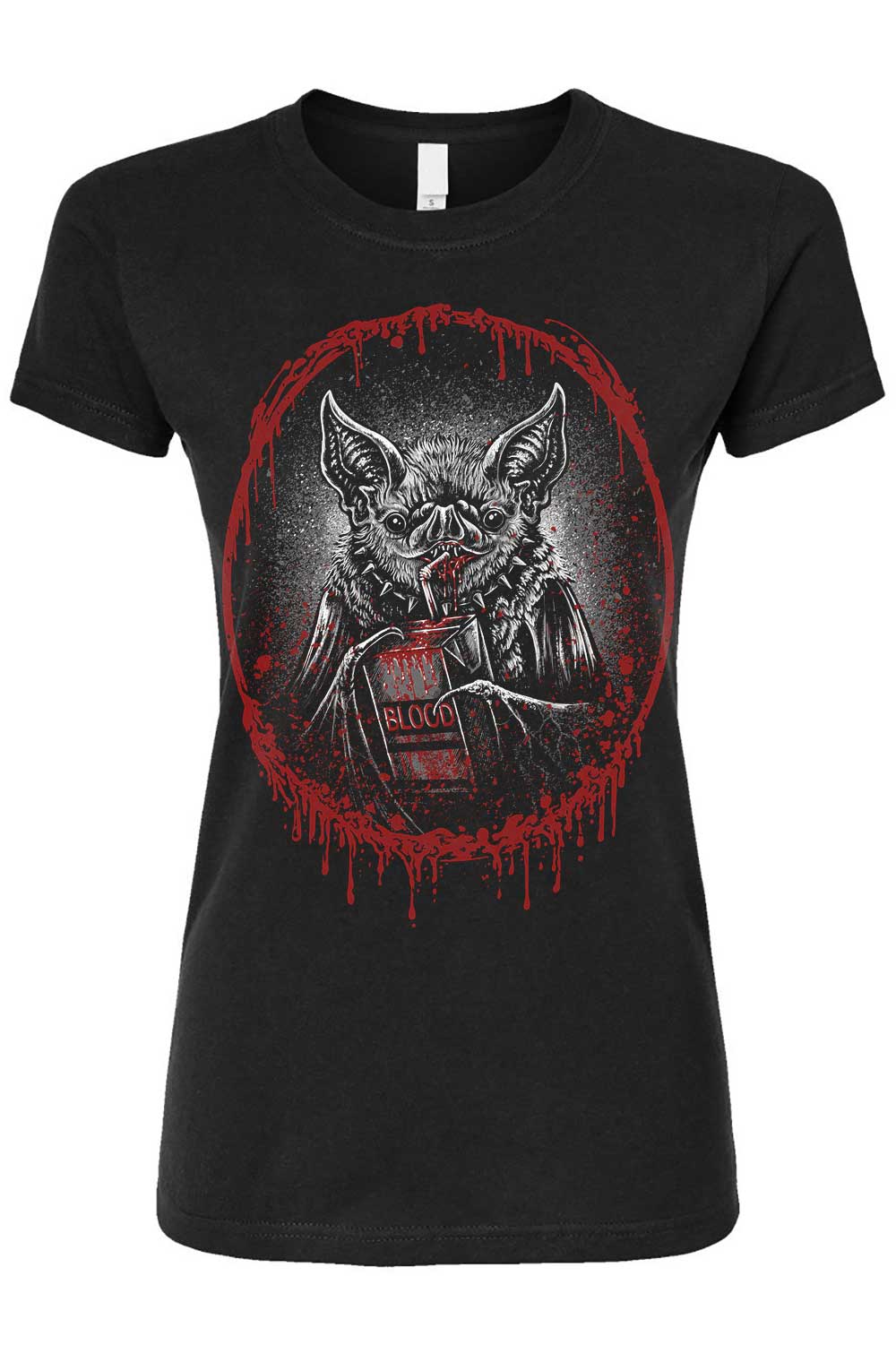 Bat Blood Snack Time T-shirt