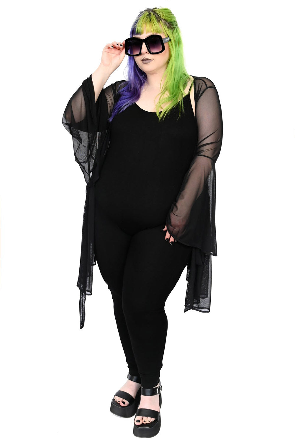 gothic catsuit by foxblood