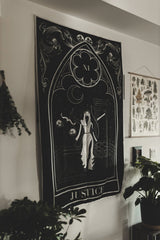 Justice Tapestry - housewares - VampireFreaks - The Pretty Cult