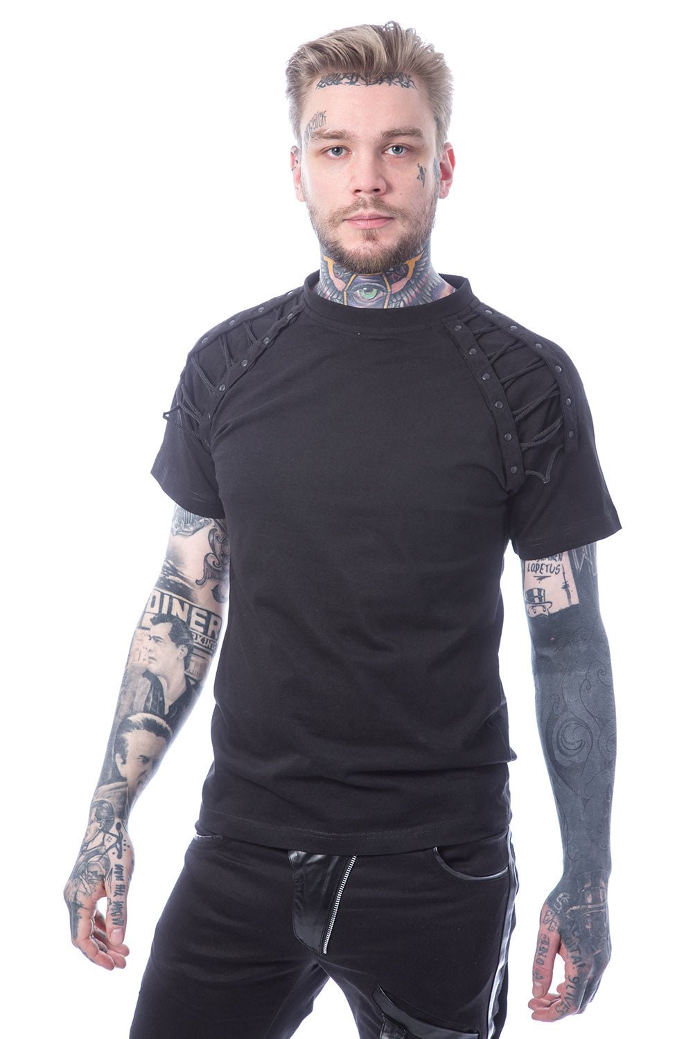 Kade Top - mens tops - VampireFreaks - Poizen Industries