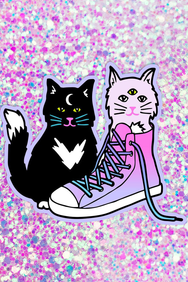 Lisa Freak Cats Sticker