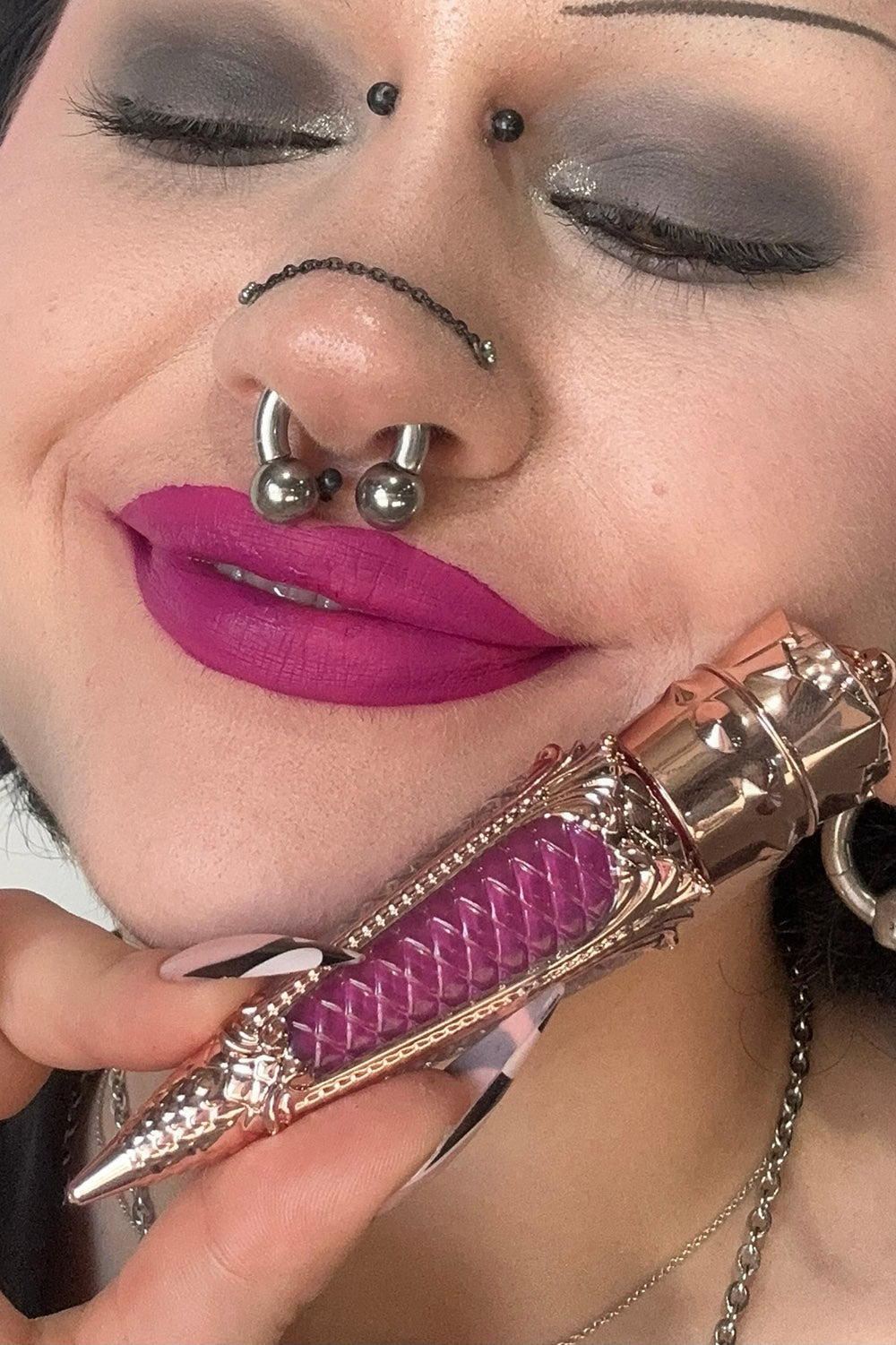 magneta bubblegum goth liquid lipstick