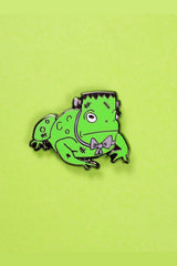 halloween frog pin