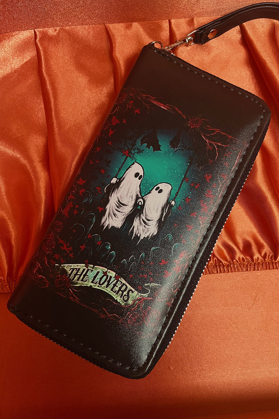 long gothic womens wallet