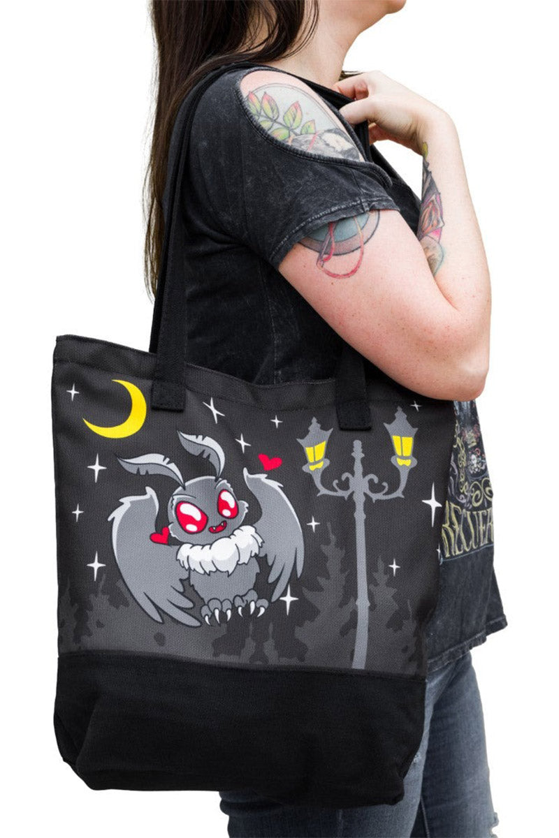 spooky cute kawaii tote bag