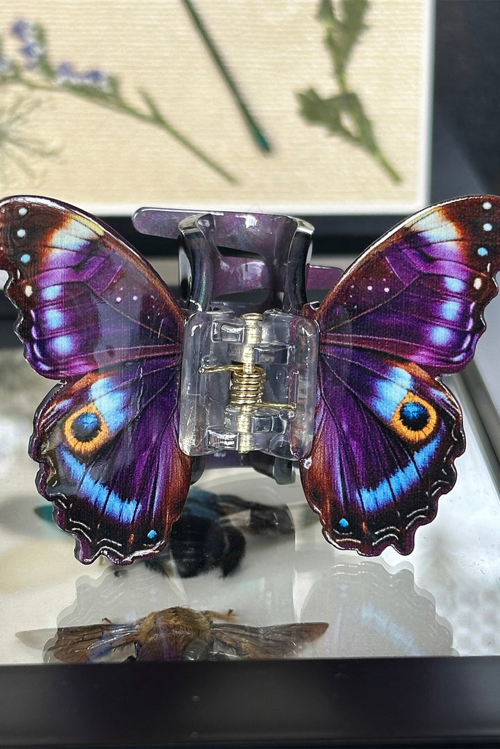 butterfly hair clips