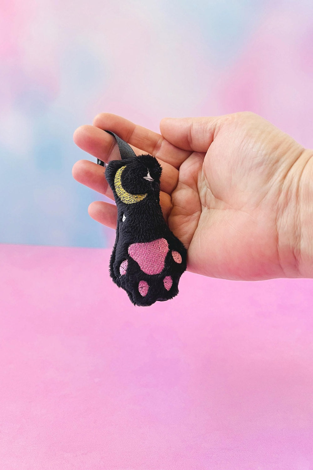 creepy cute stuffed animal keychain