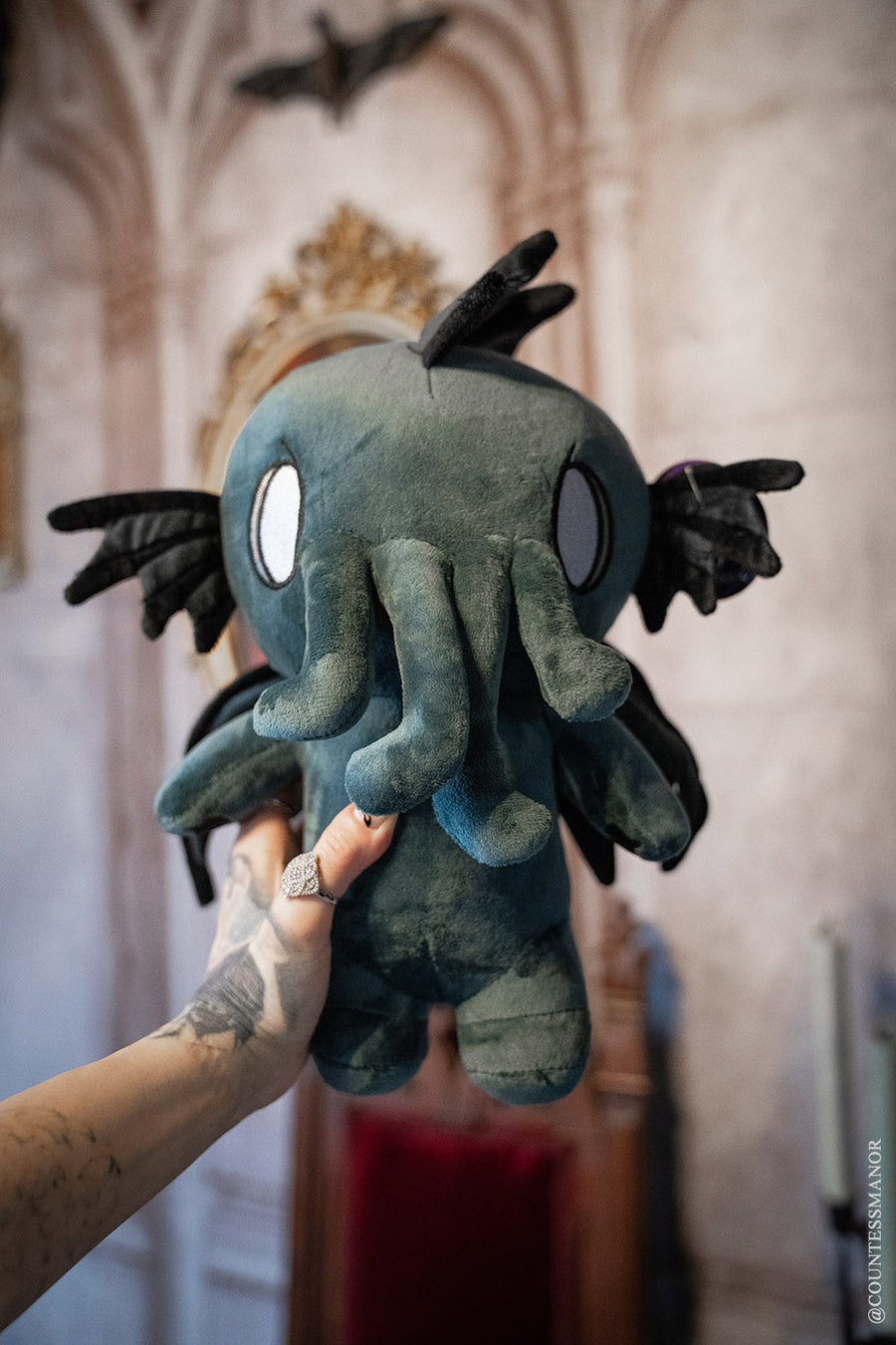 Cthulhu sea monster plush toy