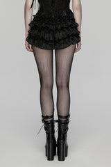 lolita womens ruffled bloomer shorts