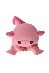 pastel goth furrybones axolotl and worm statue