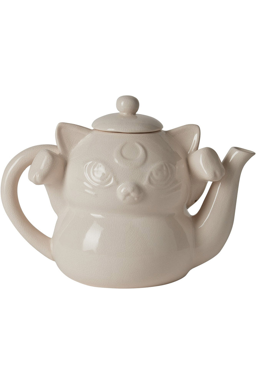 porcelain  ghost kitty tea pot by killstar 