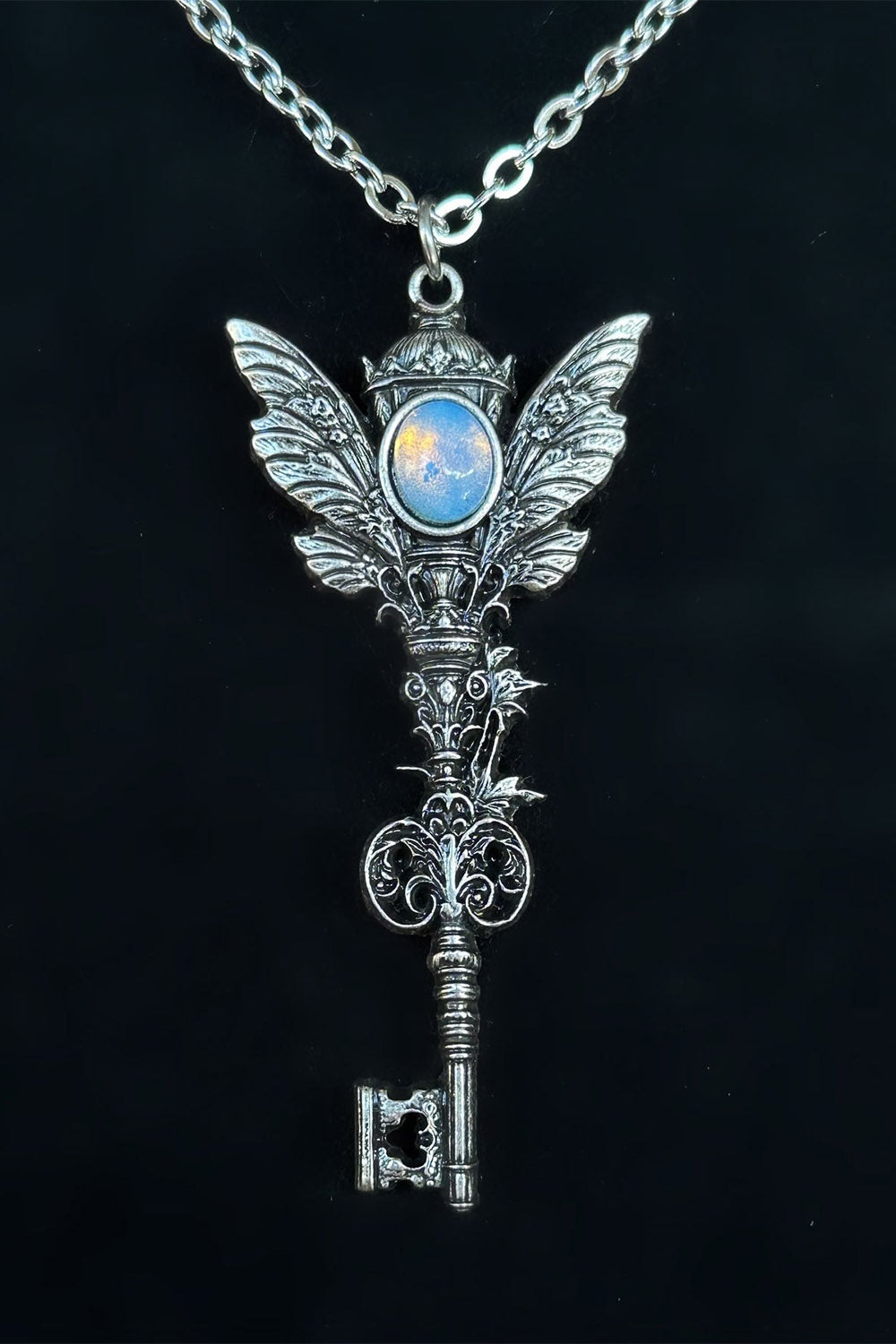 gothic key necklace