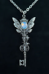 gothic key necklace