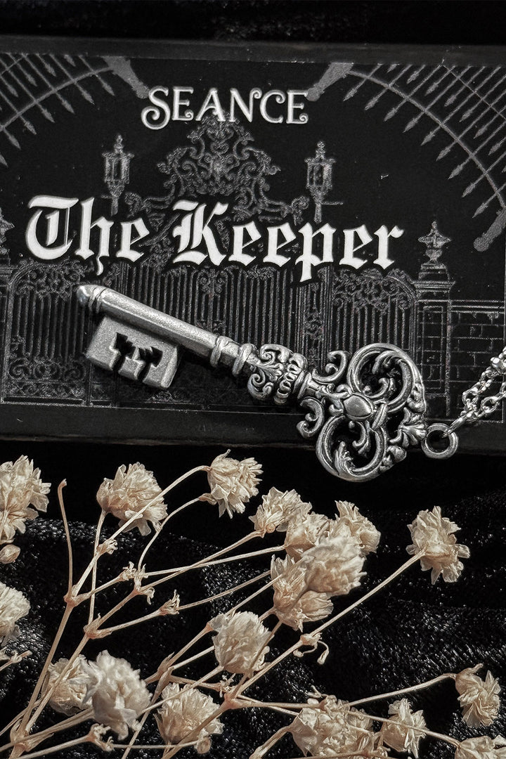 romantic gothic key necklace by seance