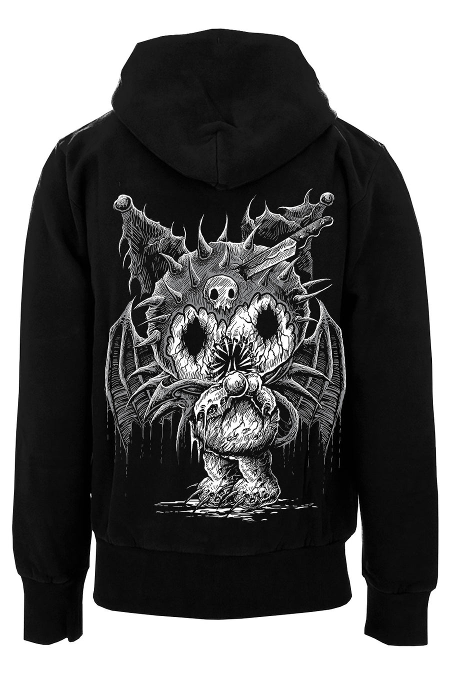 gothic bunny rabbit hoodie