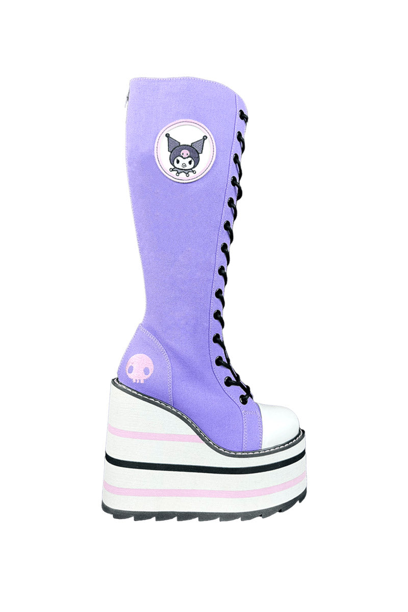 womens pastel goth sanrio boots