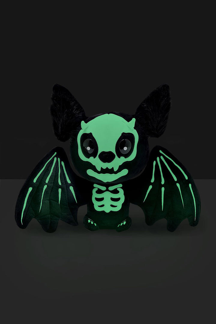 glow in the dark bat stuffed plushie toy
