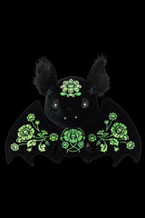 gothic bat plush toy 