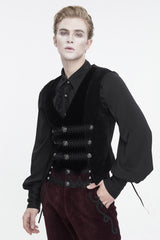 mens plus size mens gothic vest