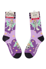 pastel fairy cat socks by footclothes