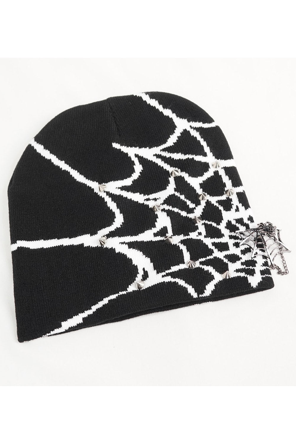 knitted spider hat