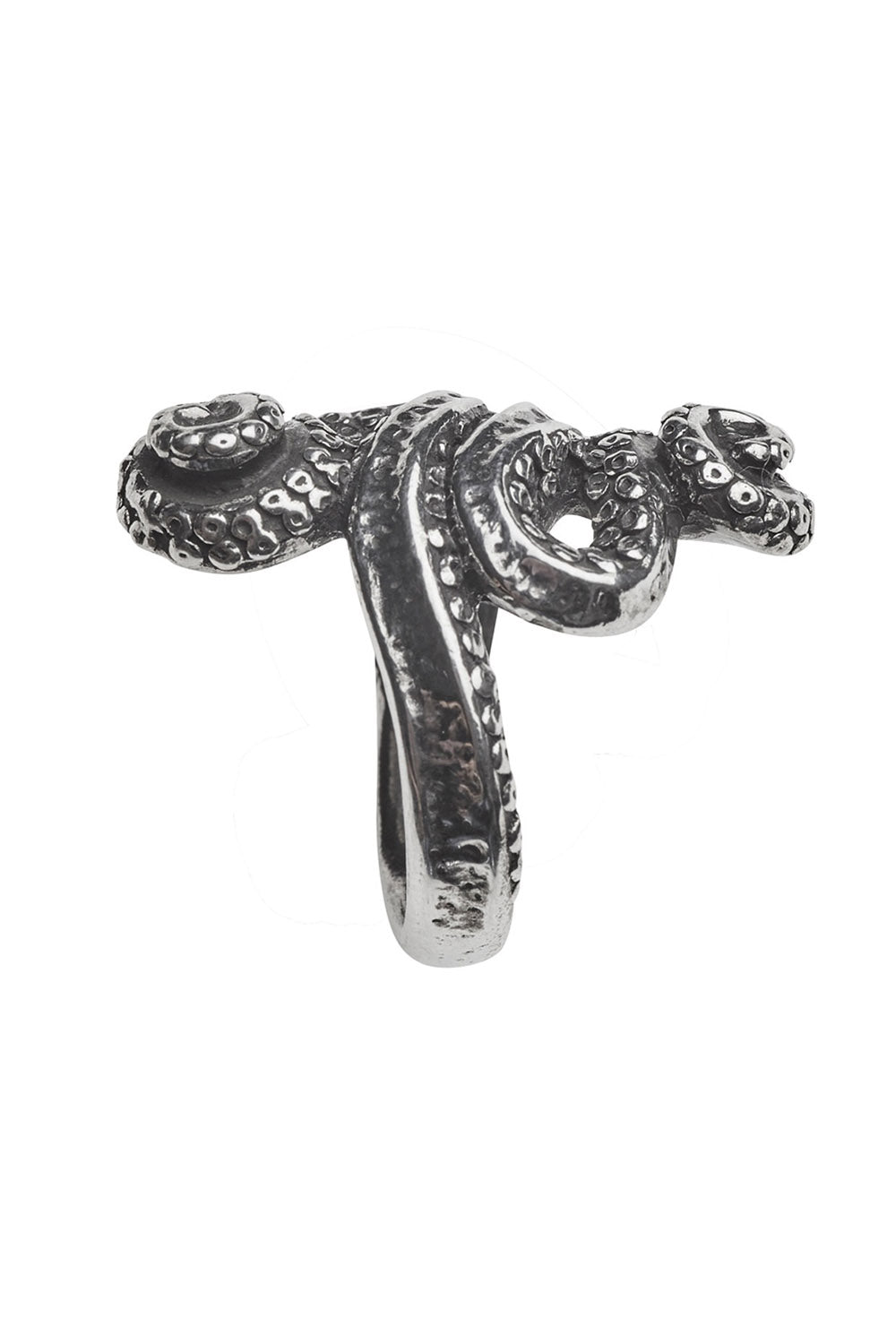kraken silver tentacle ring by alchemy 