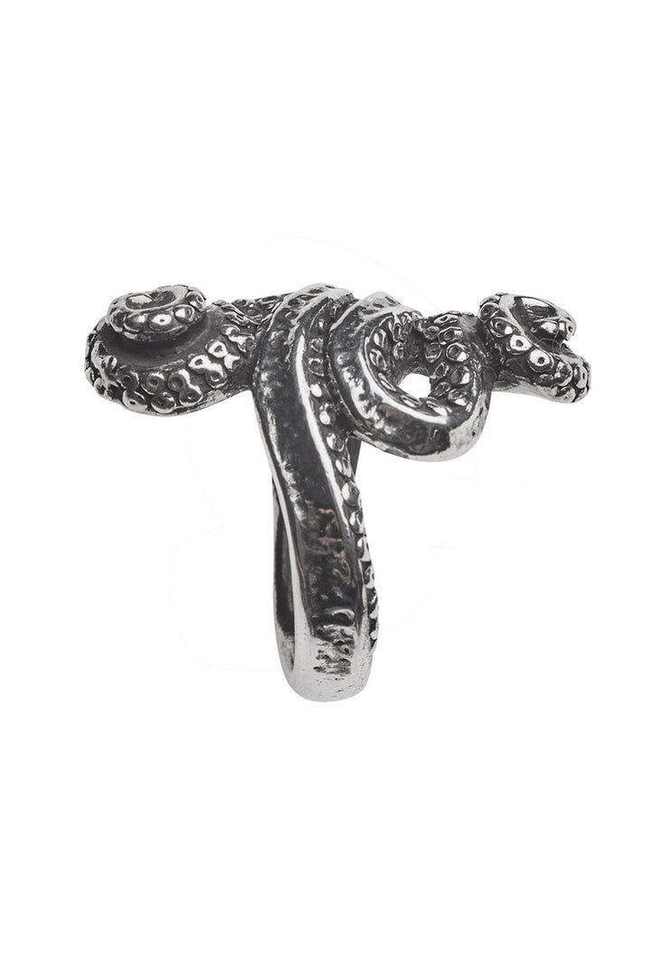 kraken silver tentacle ring by alchemy 