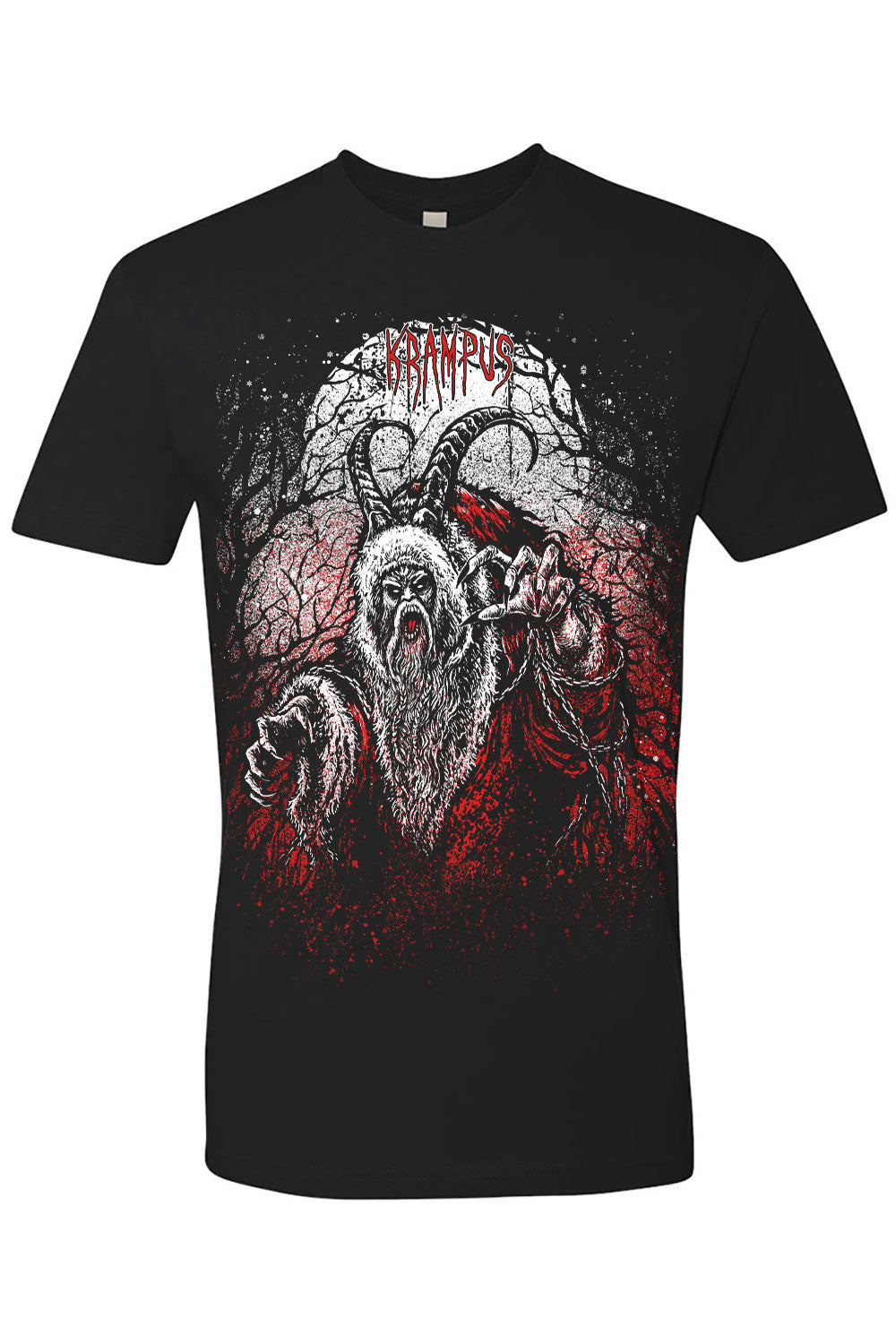 krampus short sleeve mens tshirt