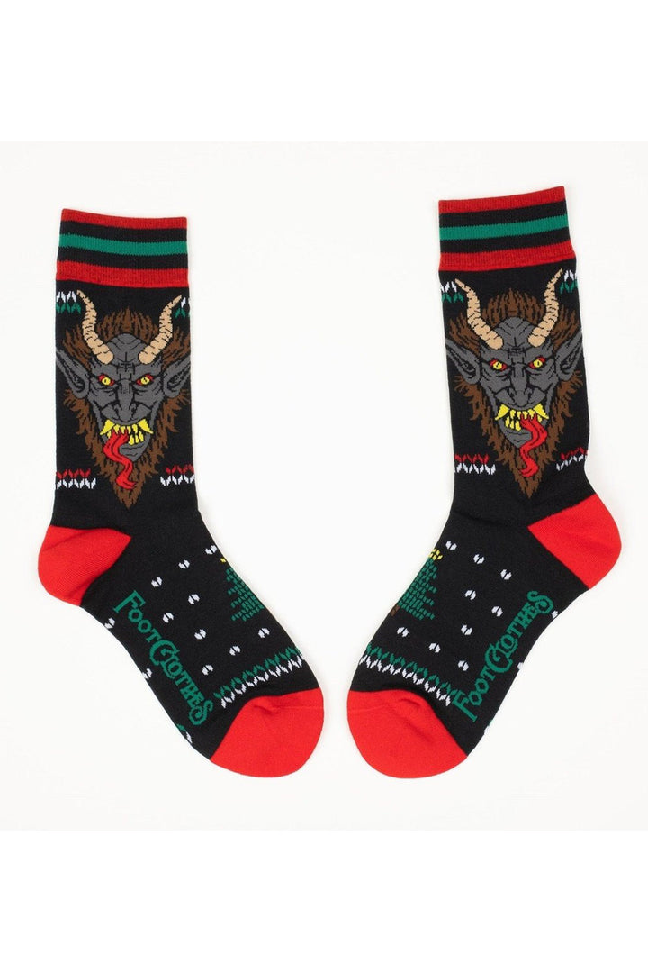 krampus socks by footclothes