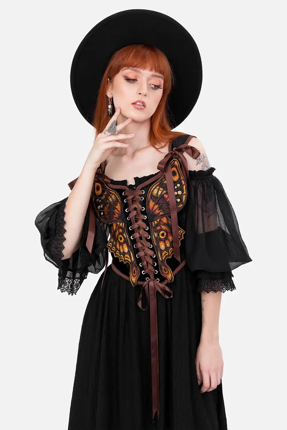 whimsigoth corset top by restyle