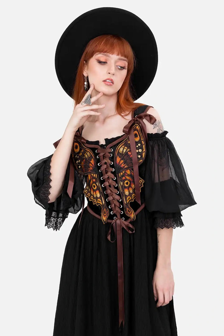 whimsigoth corset top by restyle