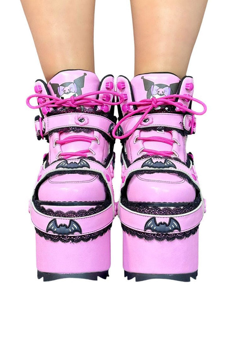 womens hello kitty kuromi ankle boots