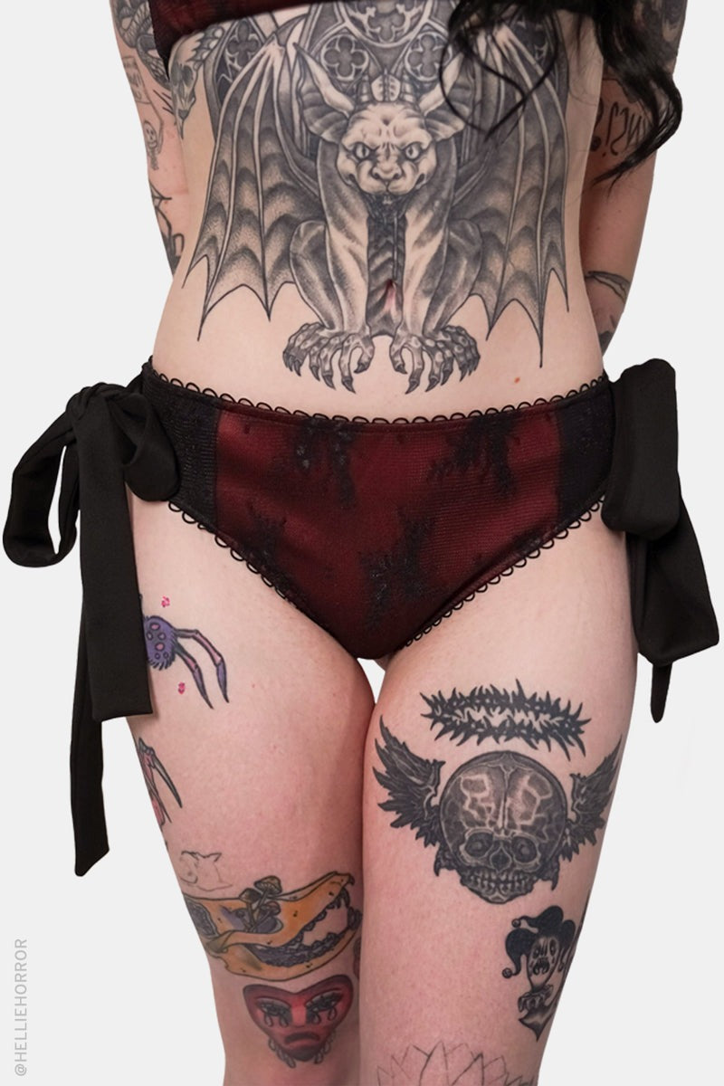 low rise swimsuit by forest ink