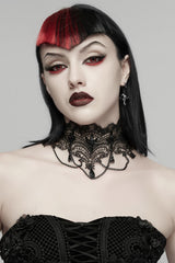steampunk lace choker