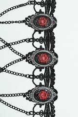serial killer inspired horror knife necklace
