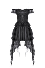 short mini length gothic dress