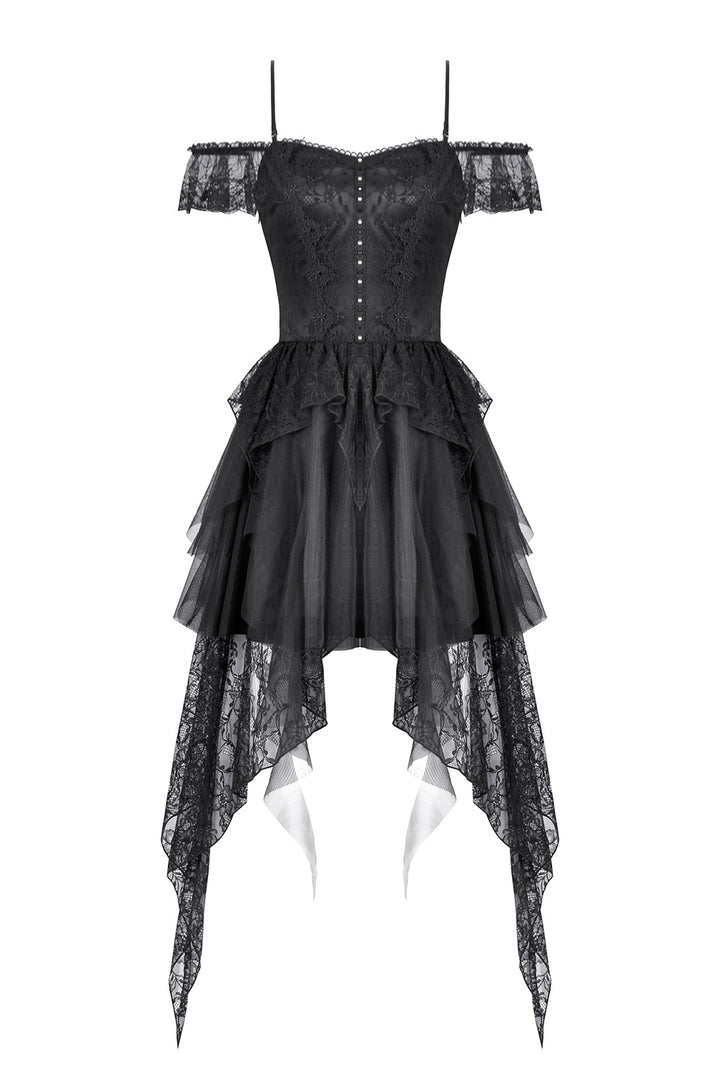 short mini length gothic dress