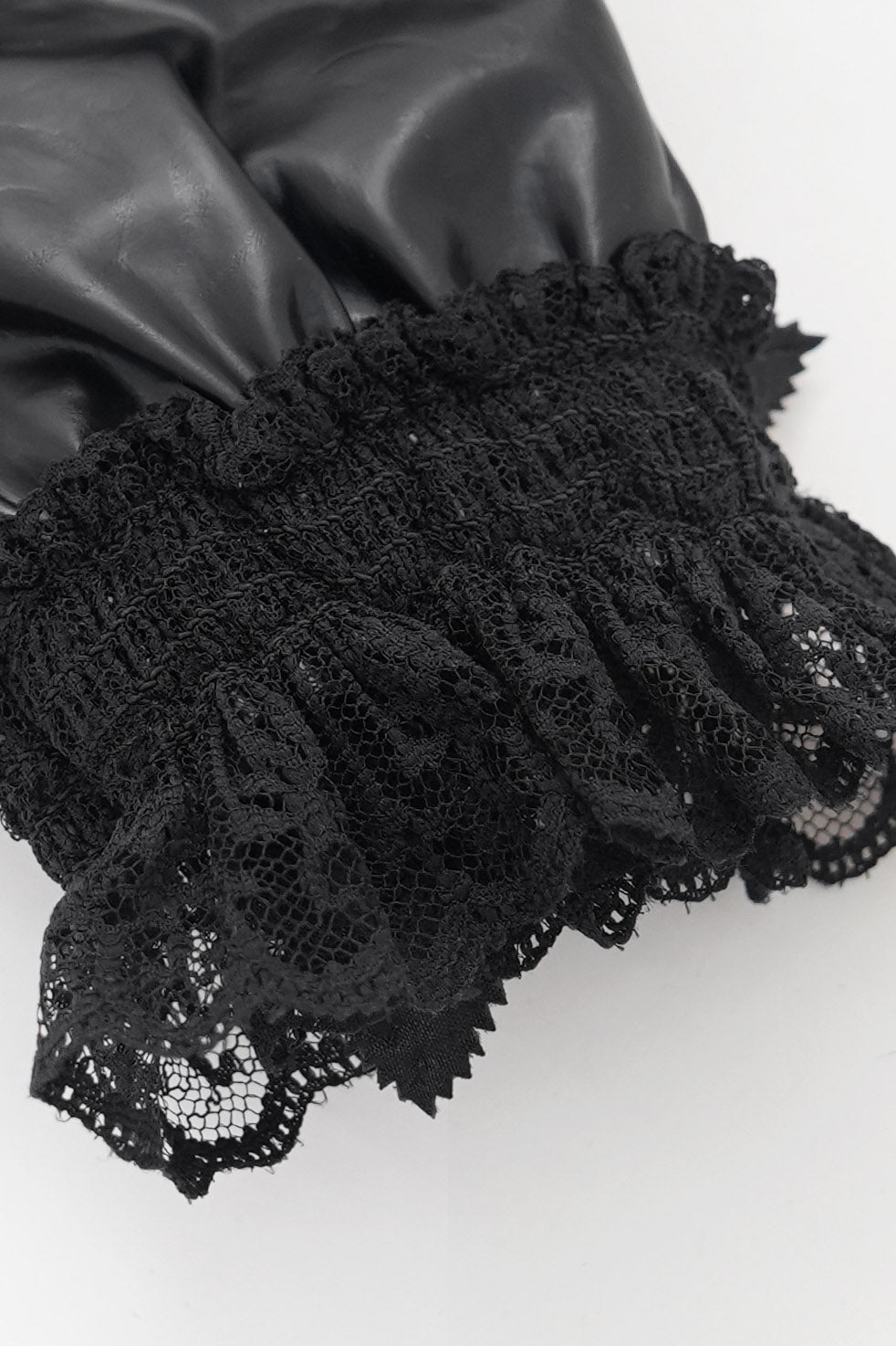lace cuff goth gloves